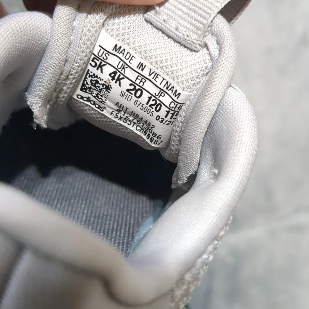 Adidas Racer TR2.0 Gray Sneakers Toddler Size 5K